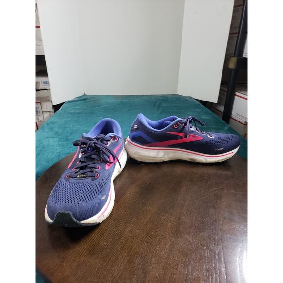 Brooks Ghost 15 GTX Shoes Size 11 Womens Blue Running Training 1203821B460 - Picture 1 of 12